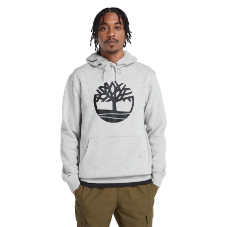 10471 000 10946 KENN Tree Logo Hoodie GREY