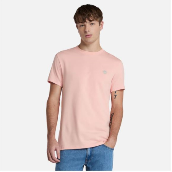 DUNSTAN RIVER Short Sleeve Tee TROPICAL PEACH