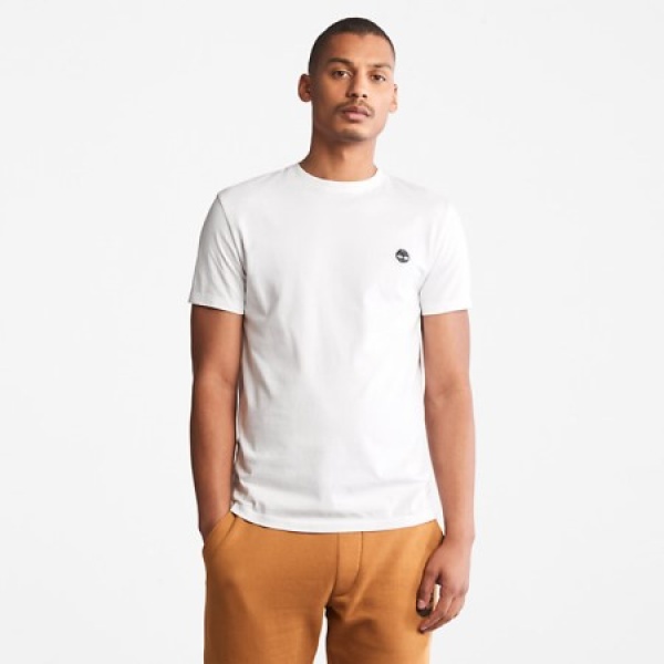 DUNSTAN RIVER Short Sleeve Tee WHITE