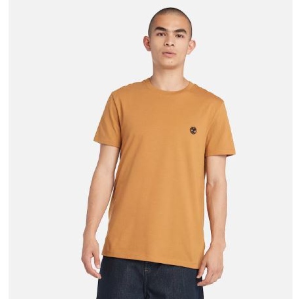 DUNSTAN RIVER Short Sleeve Tee WHEAT BOOT - immagine 3